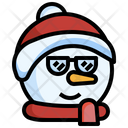 Snowman Cool Cool Freeze Icon