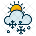 Snowy Day Snowy Weather Weather Icon