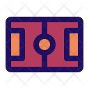 Field Soccer Space Icon