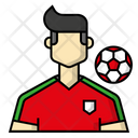 Soccer player Icon