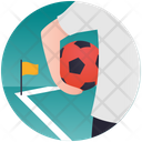 Soccer Playing Icon