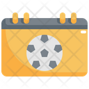 Calendar Soccer Football Icon