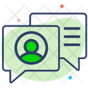 Social Communication Message Icon