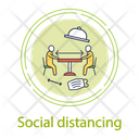 Social Distancing Social Distancing Icon