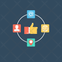 Social Media  Icon