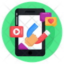 Social Media Attraction Icon