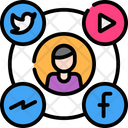 Social Media Logo  Icon