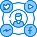 Social Media Logo  Icon
