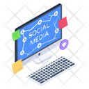 Media Network Social Media Network Media Platform Icon