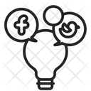 Social Message  Icon