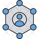 Social Network Connection Network Icon