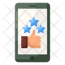 Social Status Mobile Feedback Thumbs Up Icon