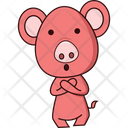 Sock Pig Icon