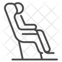 Chair Sitting Flight Icon