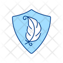 Soft Safe Feather Icon