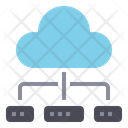Software And Network Cloud Server Cloud Storage Icon