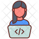 Software Developer Programmer Computer Scientist Icon