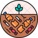 Soil Pollution Degradation Pollution Soil Icon