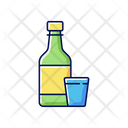 Soju Bottle Drink Icon