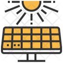 Solar Cell Panel Icon