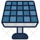 Solar Solar Panel Technology Icon