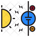 Solar Cell Power And Energy Technology Icon