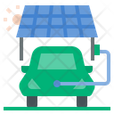 Solar Panel Charge Icon