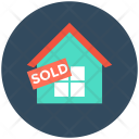 Sold Home Property Icon