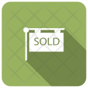 Sold Banner Poster Icon