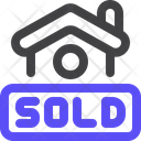 Sold Home Sell Sale Icon