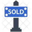Sign Sold Sign Board Icon