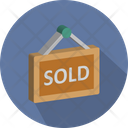 Sold Signboard Icon