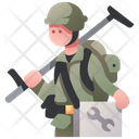 Soldier Military Engineer Icon