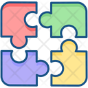 Complex Puzzle Solution Icon