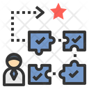 Solving Solution Puzzle Icon