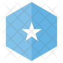 Somalia Flag Hexagon Icon