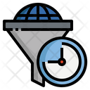 Filter Screening Funnel Icon