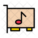Soundcard Music Board Icon