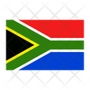 South Afrika Flag Nation Icon
