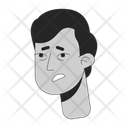 South Asian Young Adult Man  Icon