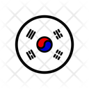 South Korea Country Flag Flag Icon