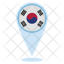 South Korea Location Icon