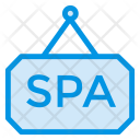 Spa Hanging Board Icon