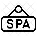 Spa Sign Icon