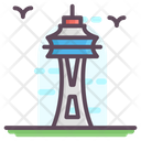 Space Needle Us Landmark American Seattle Icon