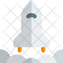Space Shuttle Spaceship Rocket Icon