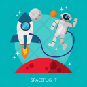Spaceflight Space Universe Icon