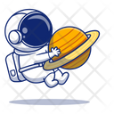 Spaceman Universe Space Icon