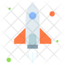 Spaceship Missile Rocket Icon