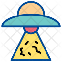 Spaceship Alien Space Icon